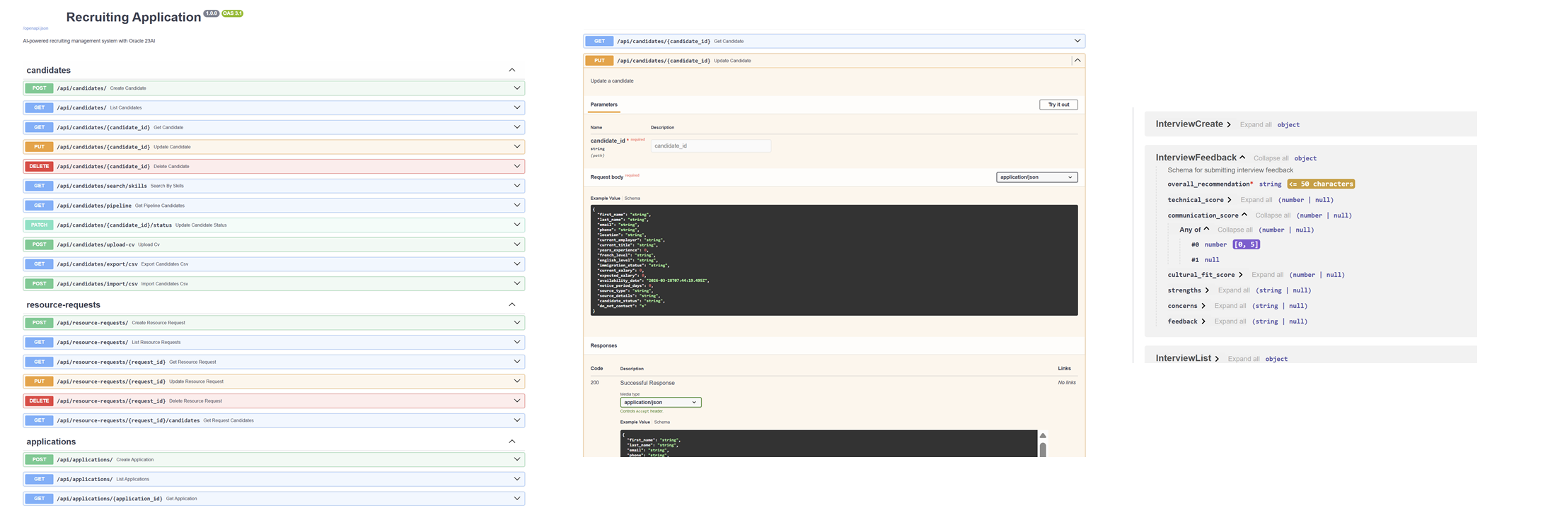FastAPI Swagger UI showing 32 API endpoints